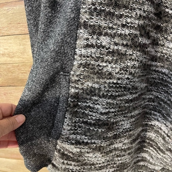 Lucky Brand Women’s Gray Draped Open Cardigan Long Sleeve Sweater Size: Large - Picture 9 of 11